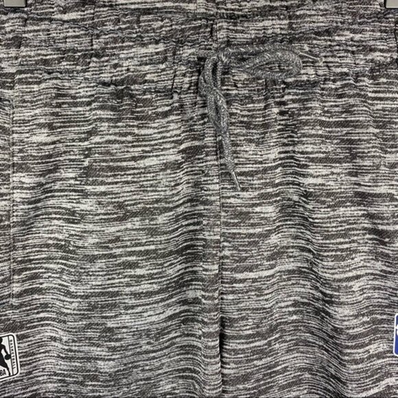 NBA Sweatpants Jogger Adult Medium Gray Comfort Fit Pockets Casual - Picture 5 of 10